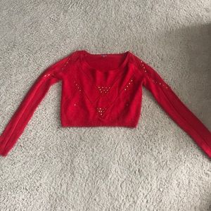 Crop top sweater